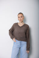 Soft Wool Cashmer Blouse