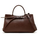 Classic Belted Top Handle Bag