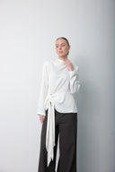 Cream Whisper Blouse