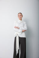 Cream Whisper Blouse