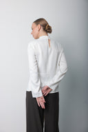 Cream Whisper Blouse
