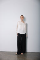 Midnight Flow Wide-Leg Trousers