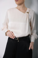 Midnight Flow Wide-Leg Trousers