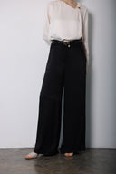 Midnight Flow Wide-Leg Trousers
