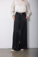 Midnight Flow Wide-Leg Trousers