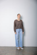 Soft Wool Cashmer Blouse
