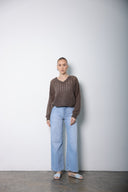 Soft Wool Cashmer Blouse