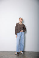 Soft Wool Cashmer Blouse