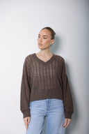Soft Wool Cashmer Blouse