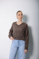 Soft Wool Cashmer Blouse