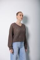 Soft Wool Cashmer Blouse