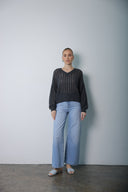 Soft Wool Cashmer Blouse