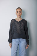 Soft Wool Cashmer Blouse