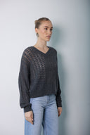 Soft Wool Cashmer Blouse