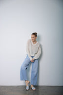 Soft Wool Cashmer Blouse