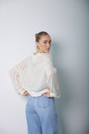 Soft Wool Cashmer Blouse