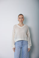 Soft Wool Cashmer Blouse