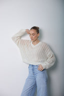 Soft Wool Cashmer Blouse