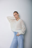 Soft Wool Cashmer Blouse