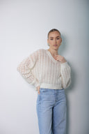 Soft Wool Cashmer Blouse