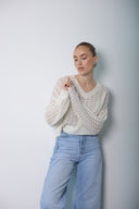 Soft Wool Cashmer Blouse