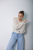 Soft Wool Cashmer Blouse