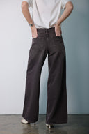 Chocolate  wide leg  jeans