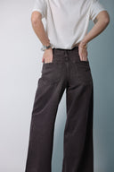 Chocolate  wide leg  jeans