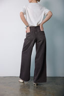 Chocolate  wide leg  jeans