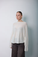 Over Size Wool cashmer Blouse