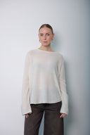Over Size Wool cashmer Blouse