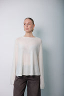 Over Size Wool cashmer Blouse