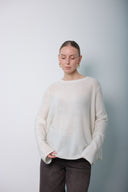 Over Size Wool cashmer Blouse