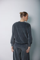 Anthracite Soft Casual Blouse