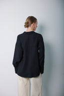 Comfort Touch Black Modal Shirt