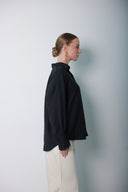 Comfort Touch Black Modal Shirt