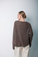 Over Size Wool cashmer Blouse