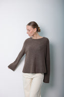 Over Size Wool cashmer Blouse