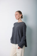 Over Size Wool cashmer Blouse