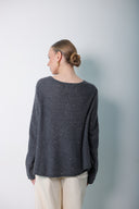 Over Size Wool cashmer Blouse