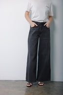 Black wide leg  jeans