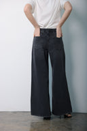 Black wide leg  jeans