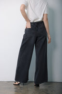 Black wide leg  jeans
