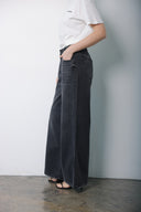 Black wide leg  jeans