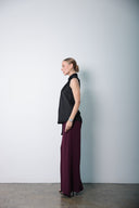 Deep Burgundy Power Pants