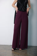 Deep Burgundy Power Pants