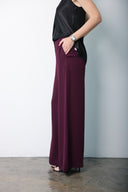 Deep Burgundy Power Pants