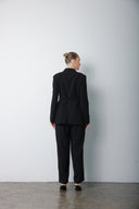 Midnight Statement Blazer Suit Set