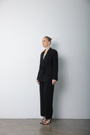 Midnight Statement Blazer Suit Set