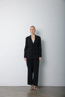 Midnight Statement Blazer Suit Set